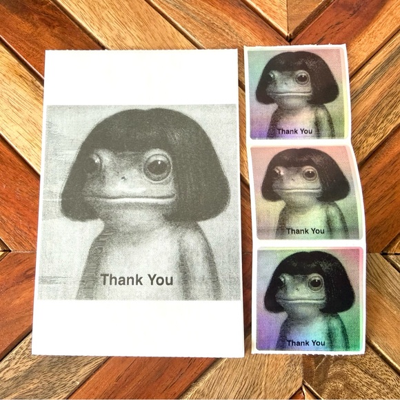 Other - Frog Thank You Sticker Set